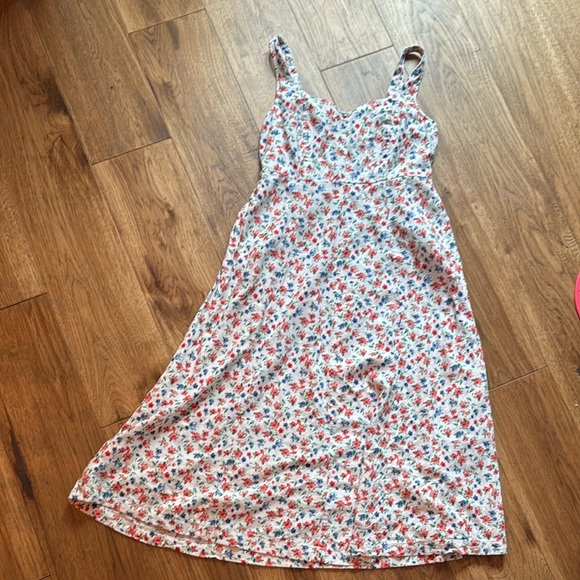 Floral Sleeveless Dress - Picture 3 of 3